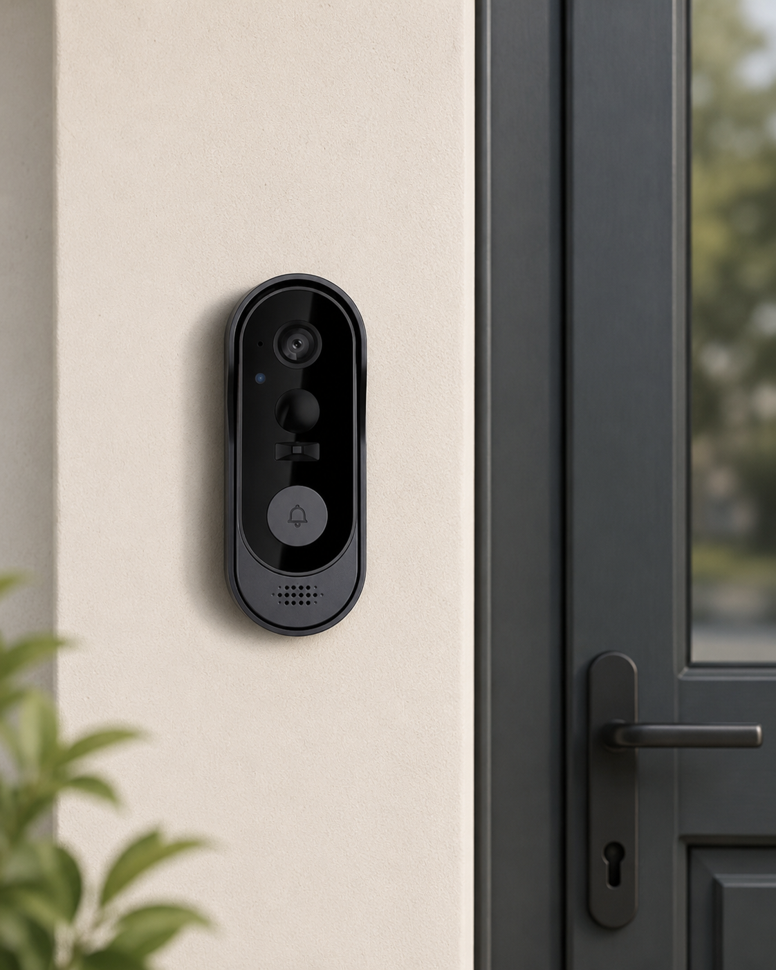 Smart WiFi Video Doorbell: See Who's at Your Door from Anywhere!