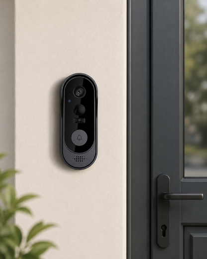 Smart WiFi Video Doorbell: See Who's at Your Door from Anywhere!