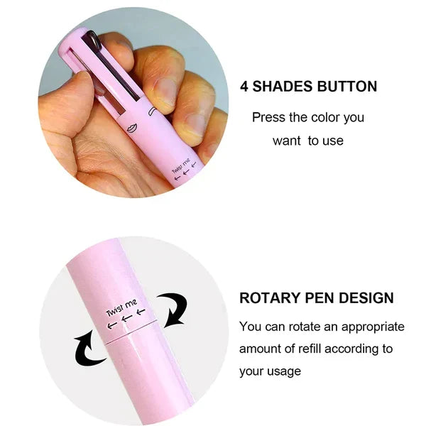 4 in 1 Makeup Pen - Waterproof & Long Lasting detail view