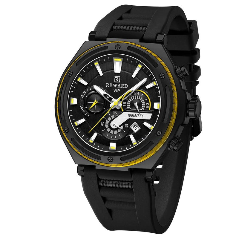 Stylish and Luxury Chronograph Wristwatch detail view