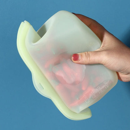 🔥 Last Day 50% OFF – 🌱Reusable Silicone Food Storage Bag (1L)