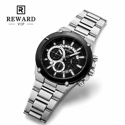 Reward VIP Chronograph Quartz Watch ساعة ريوارد VIP الفاخرة