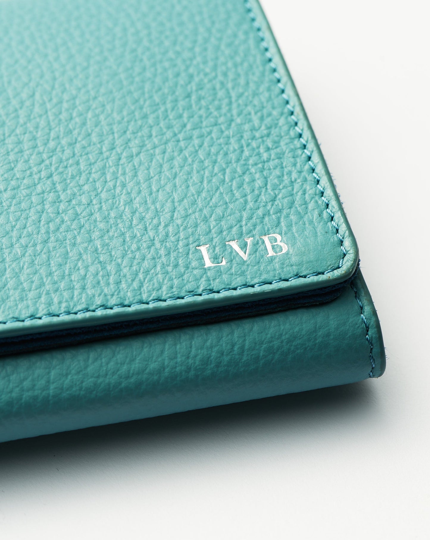 Leather Jewellery Roll | Lapis Blue