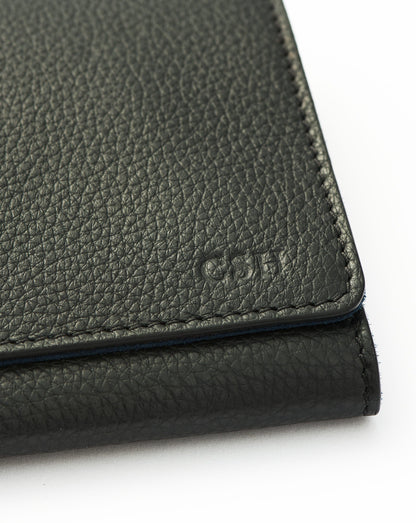 Leather Jewellery Roll | Onyx Black