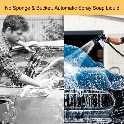 Multifunctional High Pressure Car Wash Foam Water Gun detail view